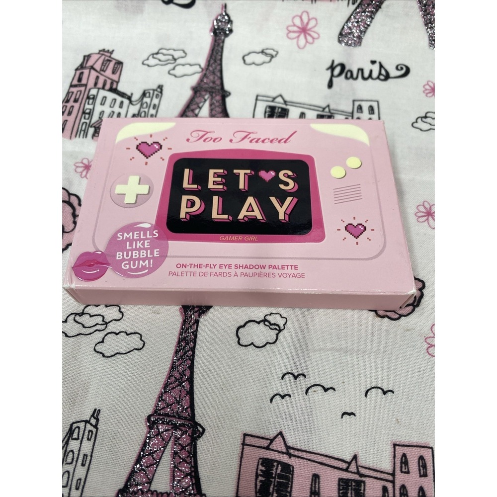 Too Faced Let's Play On-The-Fly Mini Eye Shadow Palette New in Box